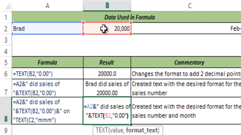 Using the TEXT Function in Excel | Curious.com