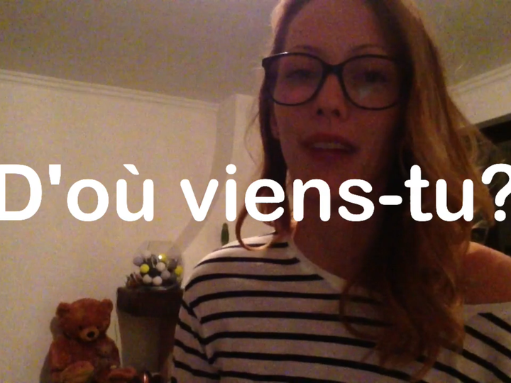Asking where are you from in french curious