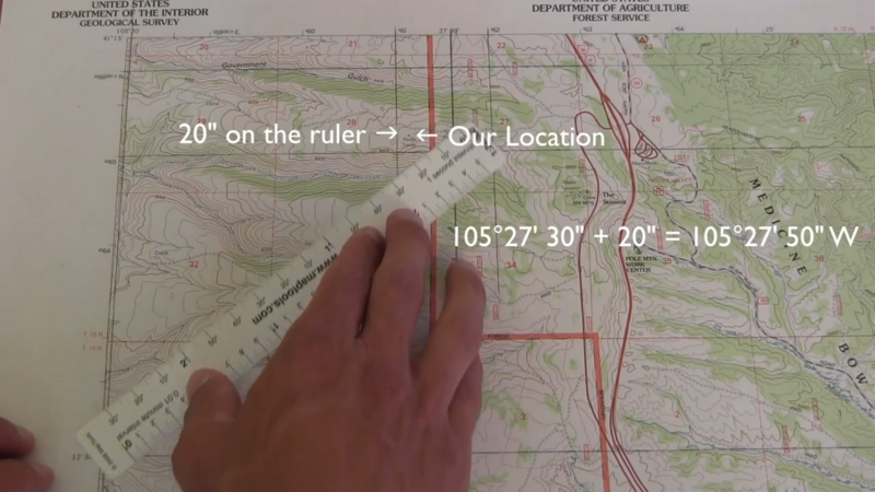 Latitude longitude point plotting curious