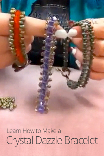 DIY Crystal Dazzle Bracelet | Curious.com