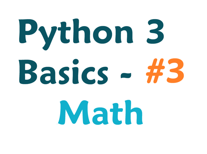 Simple math exponents in python 3 curious