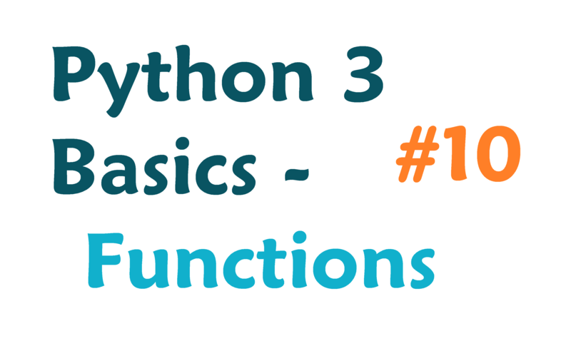 Function Basics in Python 3 | Curious.com